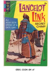 Lancelot Link, Secret Chimp #3 © November 1971 Gold Key